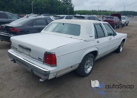 1991 Ford Crown Victoria Lx from USA, damaged, VIN 2FACP74F7MX182650